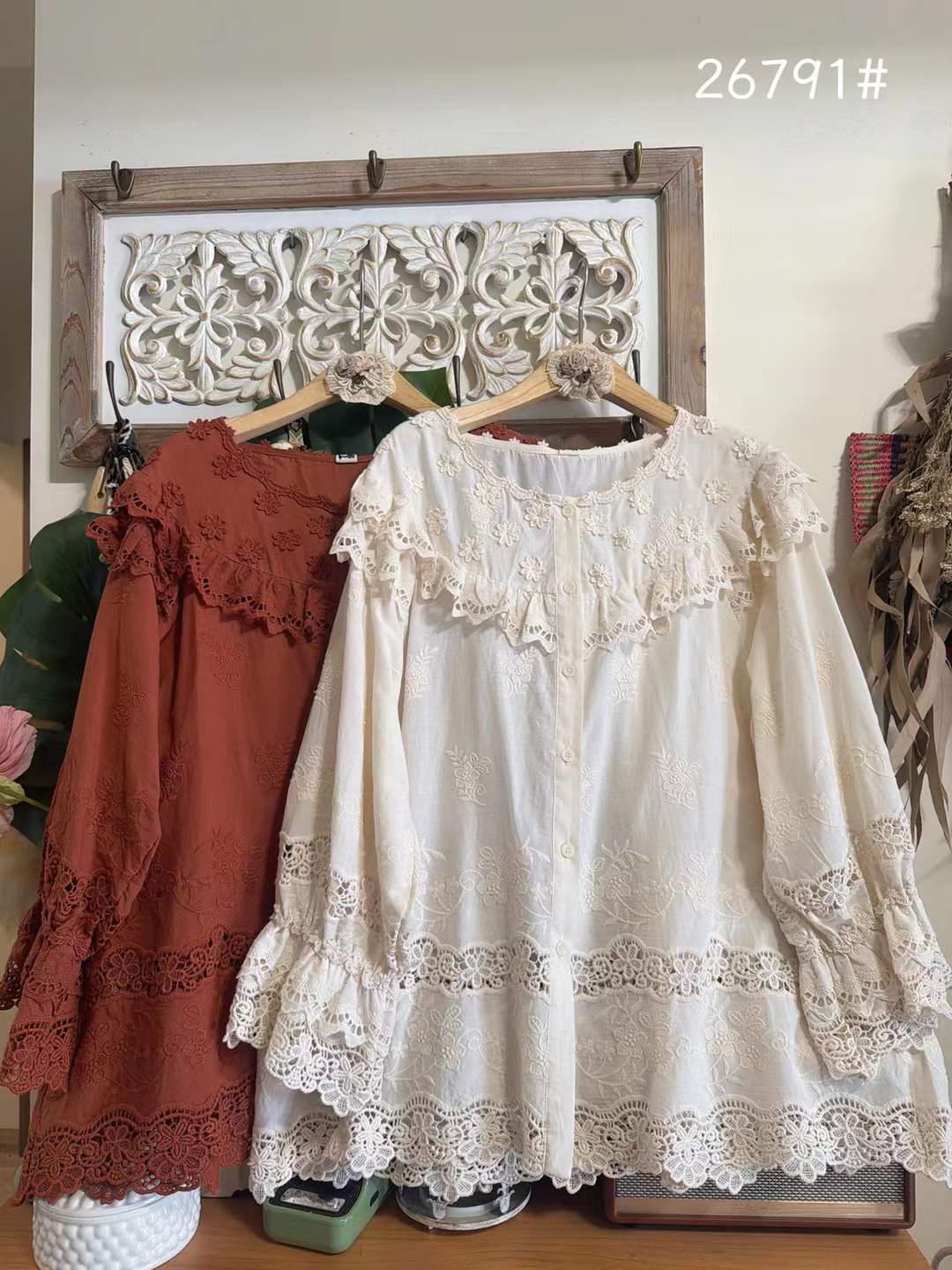 Japan Summer Clothing Women - 2026 Wunderschöne Damenblusen im Mori-Girl-Stil aus
