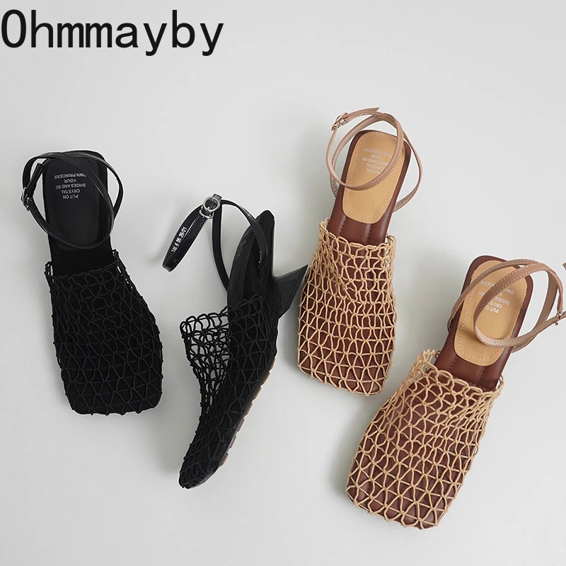Summer Clothing Office - Designer Luxus Ausgeschnittene Damen-Sandalen Schlichte Party-Kleider