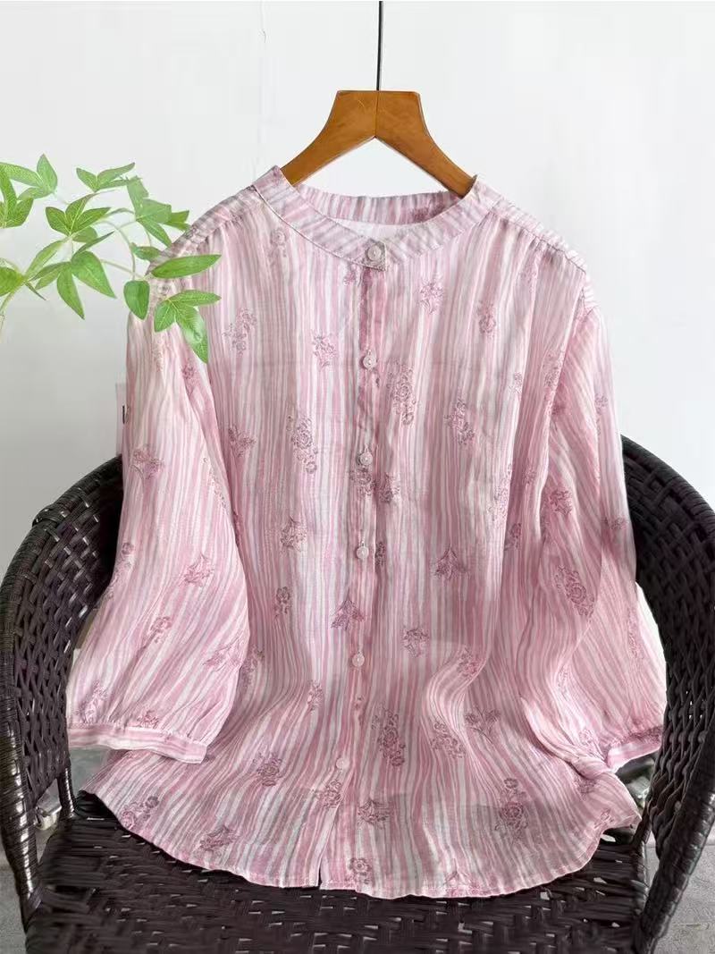 Japan Summer Clothing Women - Original Luxusmarken-Kleidung für Damen 100% Ramie-Leinen