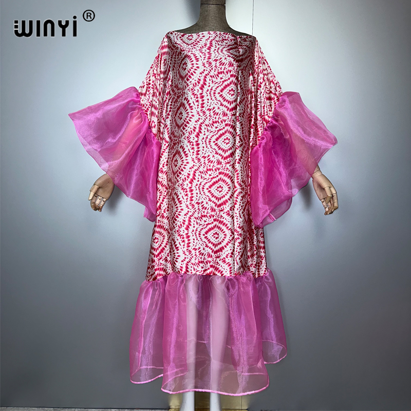 Summer Clothing Holiday - WINYI sommer druck puff (ed) hülse