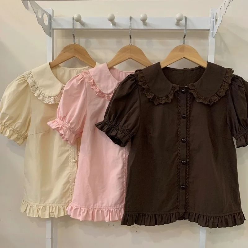 Summer Clothing Japan - Sommer Japanische Kawaii Lolita Shirts Frauen