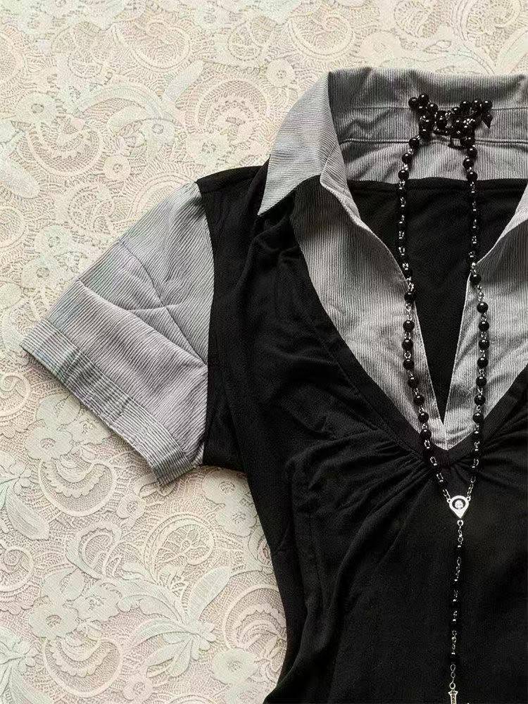 Fairy Grunge Ästhetische T-Shi – Summer Clothing Japan Bewertung und Preis