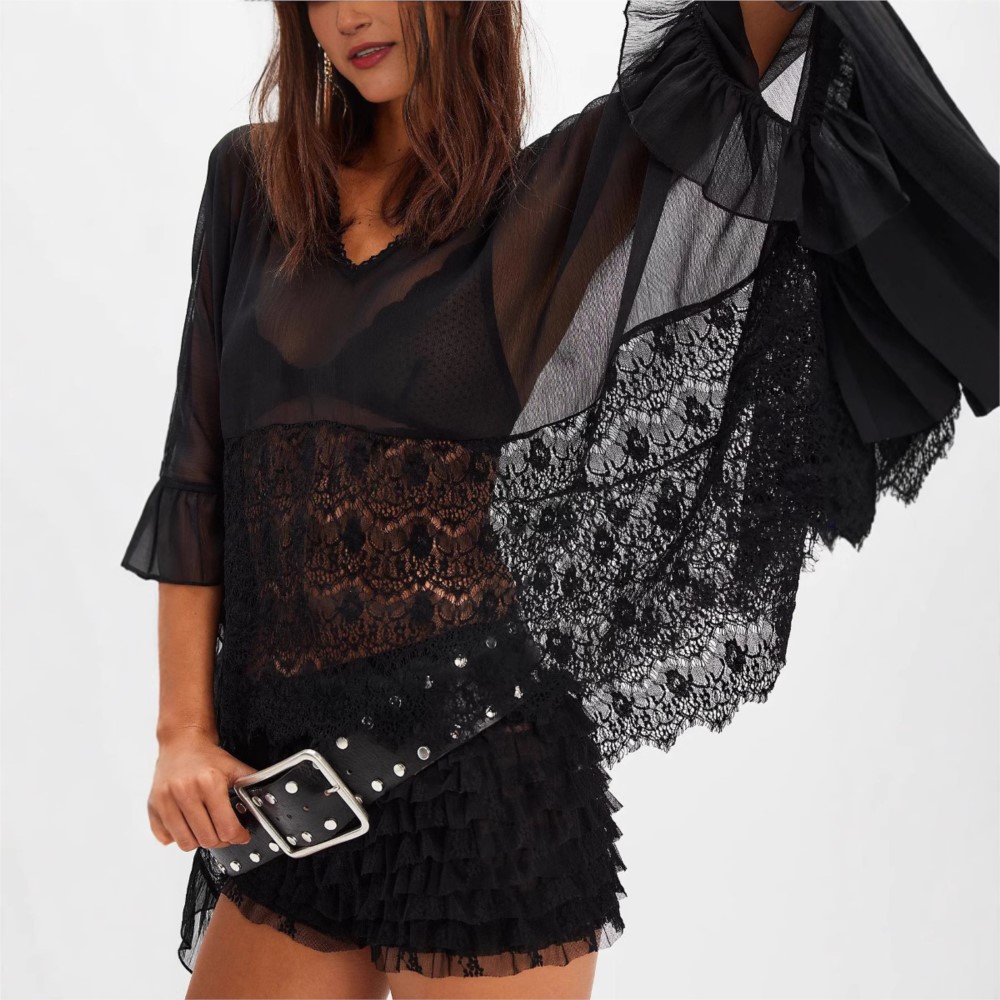 Lockere Bluse für Damen, Langa – Summer Clothing Holiday Bewertung und Preis