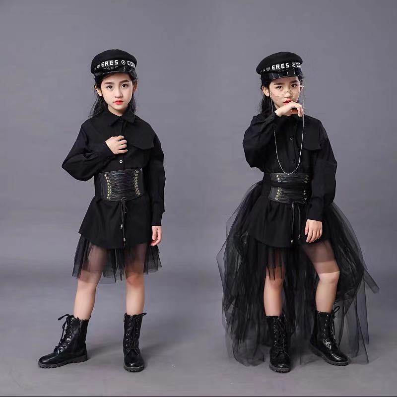 Schwarzer Anzug für Kinder, Mä – Summer Clothing Girls Bewertung und Preis