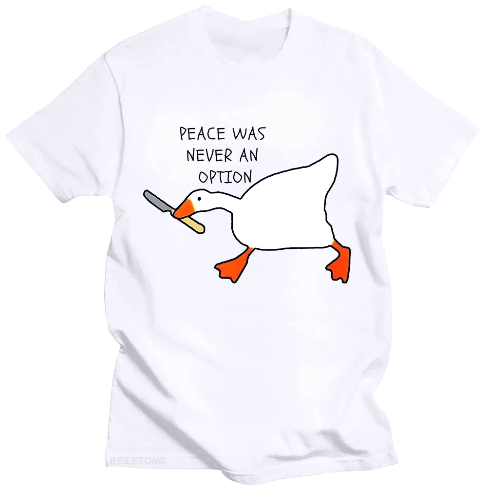 Untitled Goose Games Peace Was – Summer Clothing Options Bewertung und Preis