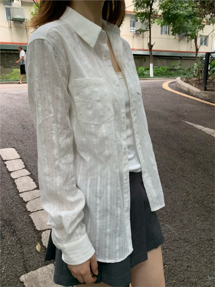 Weiße Leinen-Baumwoll-Kragenbl – Crop Blouse Linen Bewertung und Preis