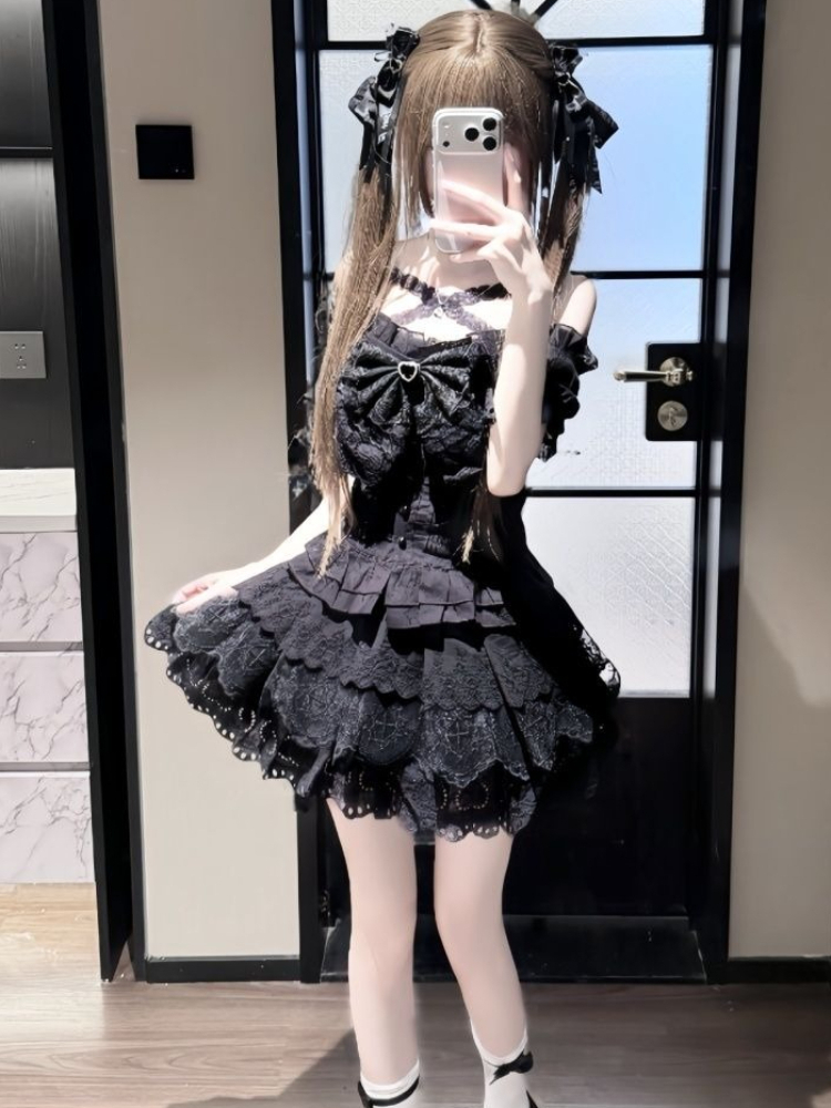 Japanisches Retro-Set: Schmale – Summer Goth Clothing Bewertung und Preis