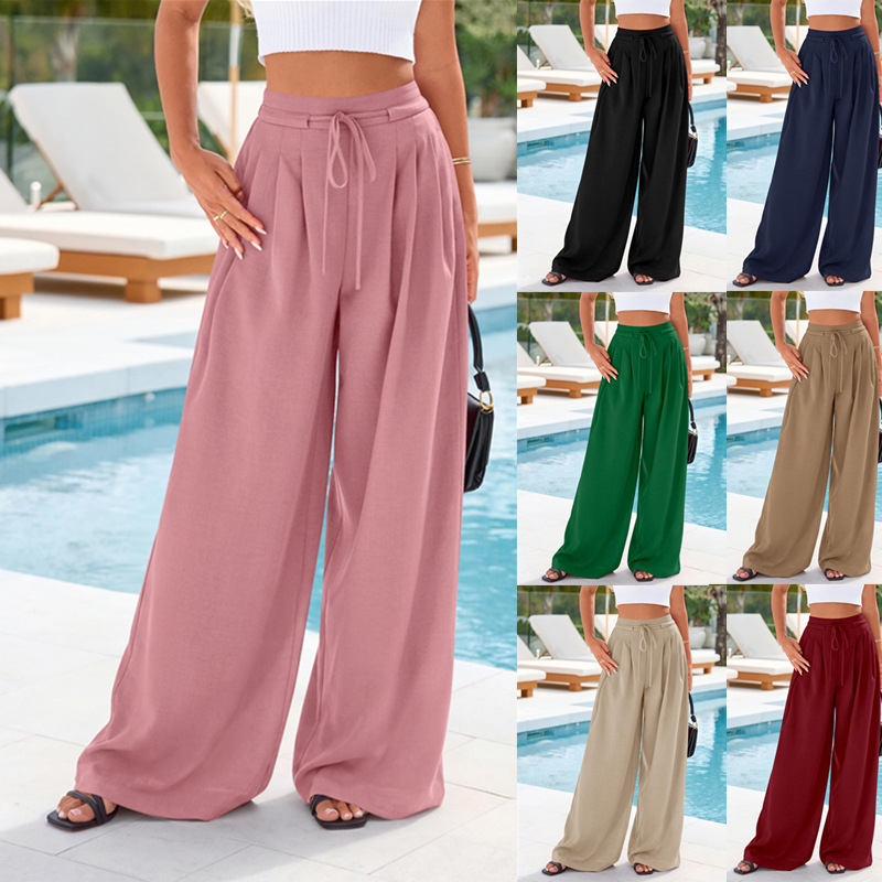 Damen High-Waist-Hose mit Kord – Palazzo Pant Wide Bewertung und Preis