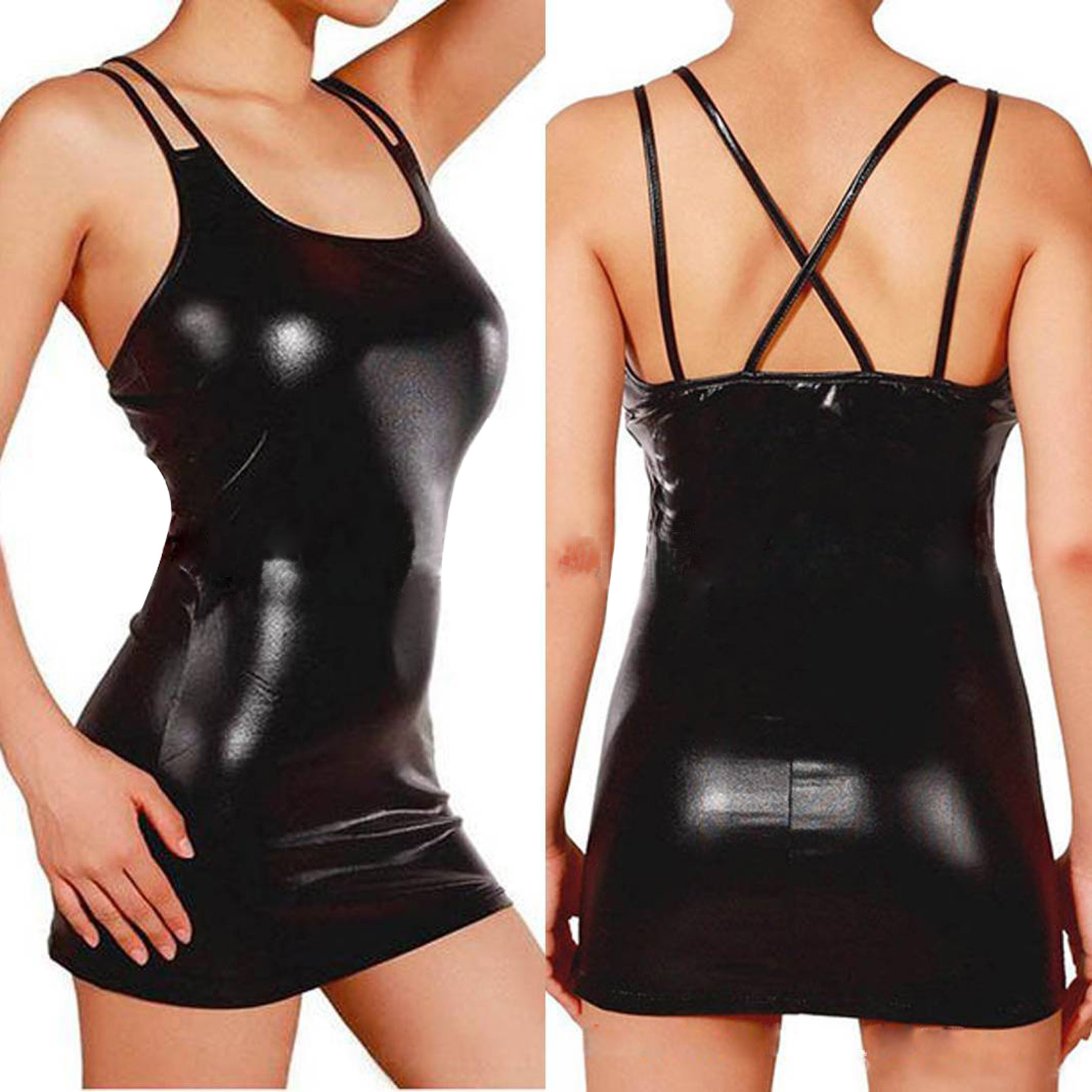 Sexy erotische heiße Pu Metall – One Summer Clothing Uk Bewertung und Preis