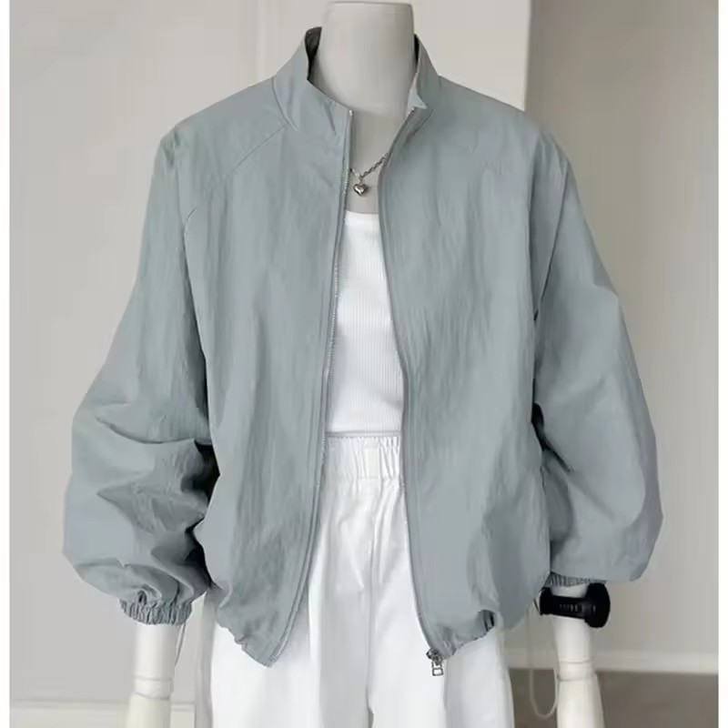 Koreanische Frauen Langarm Son – Crew Clothing Summer Jacket Bewertung und Preis