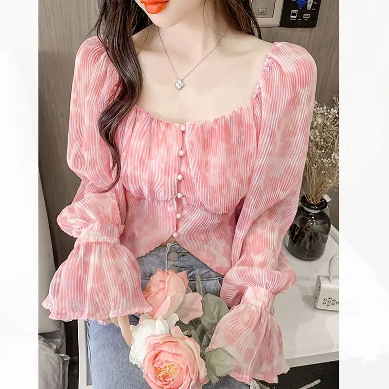 Sexy Kawaii Süße Square Neck P – Crop Blouse Linen Bewertung und Preis