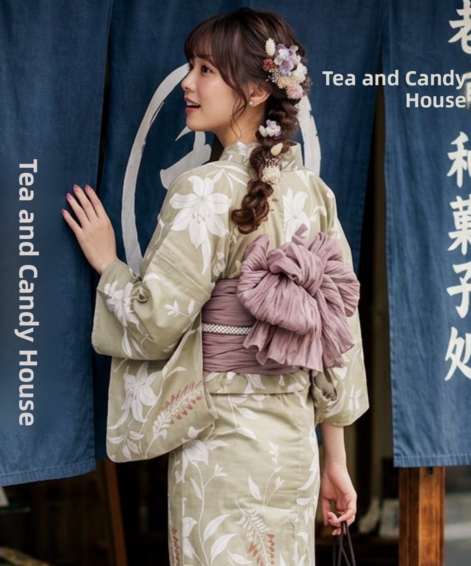 Traditioneller Yukata Kimono a – Summer Clothing Girls Bewertung und Preis