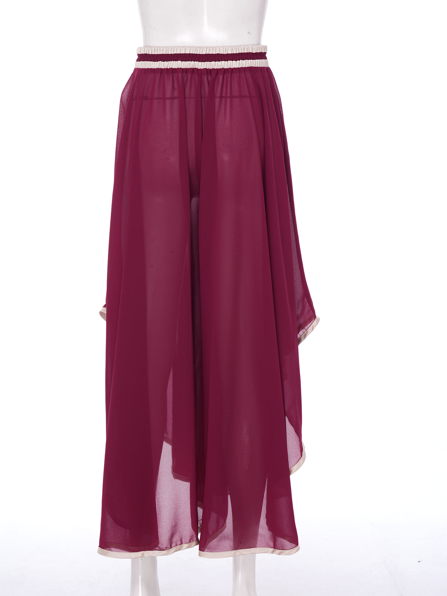 Damen Fließende Chiffon Lyrisc – Palazzo Pant Wide Bewertung und Preis