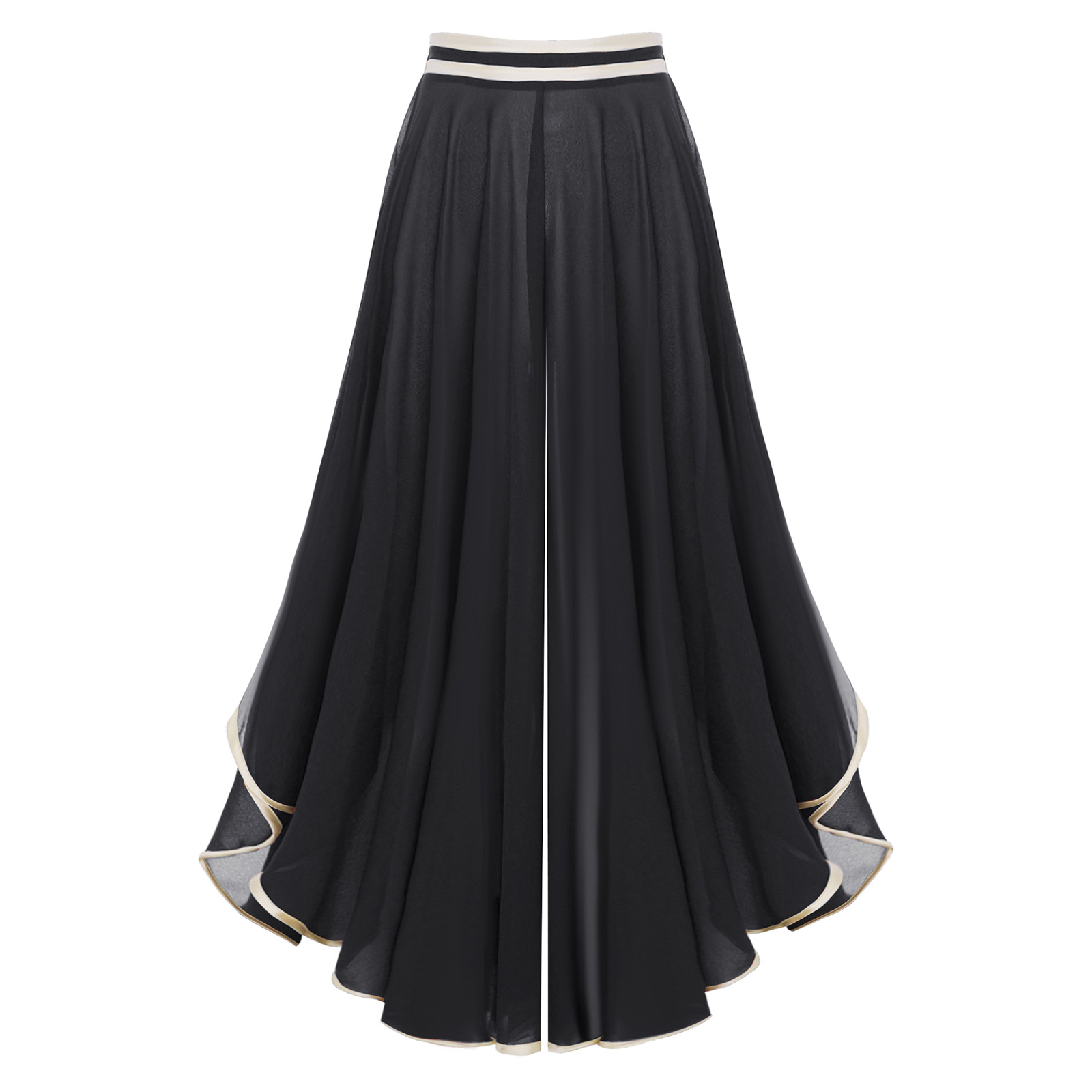 Damen Fließende Chiffon Lyrisc – Palazzo Pant Wide Bewertung und Preis