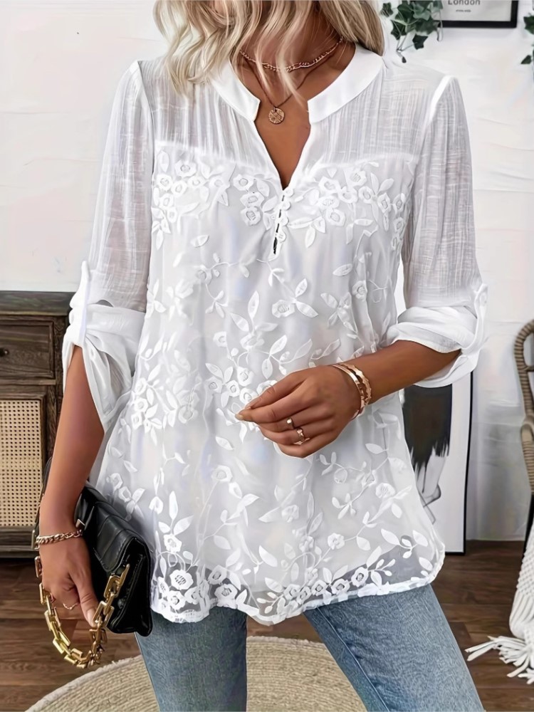 Mode Weiß Spitze Shirt Top Für – Summer Clothing Holiday Bewertung und Preis