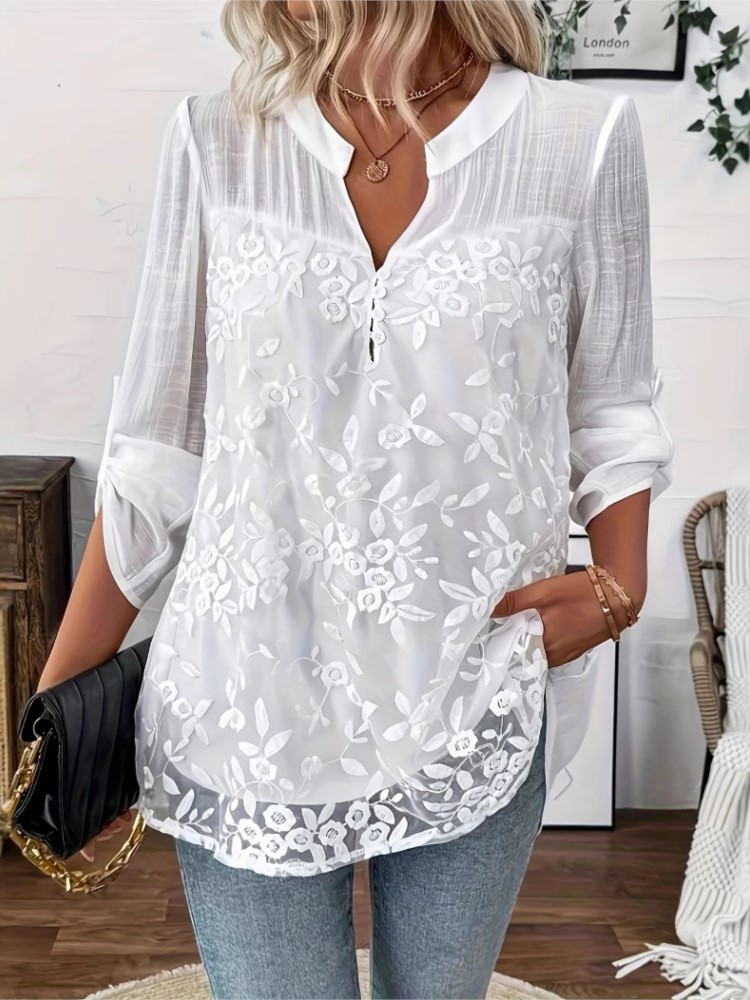 Mode Weiß Spitze Shirt Top Für – Summer Clothing Holiday Bewertung und Preis