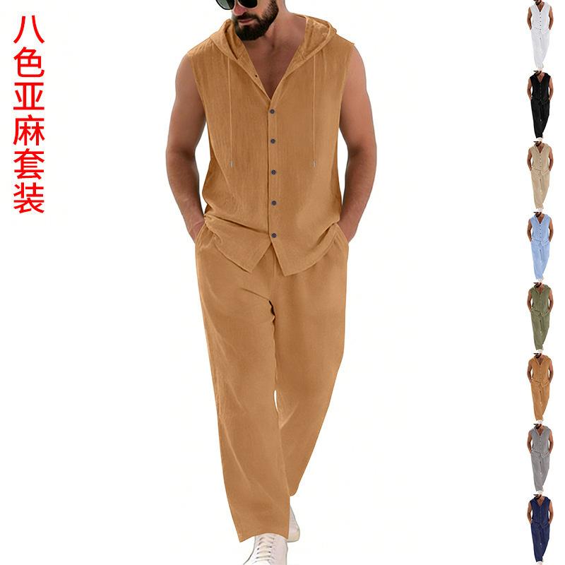 Herren-Freizeitanzug aus Leine – Summer Outdoor Clothing Bewertung und Preis