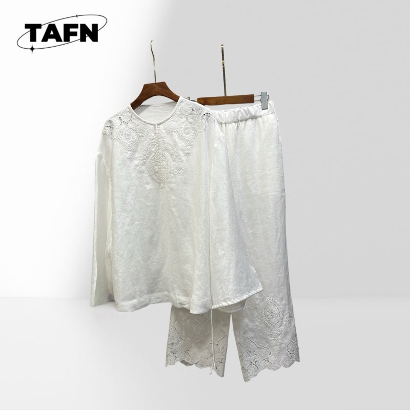 Luxuriöses Leinen-Mischgewebe  – Crop Blouse Linen Bewertung und Preis
