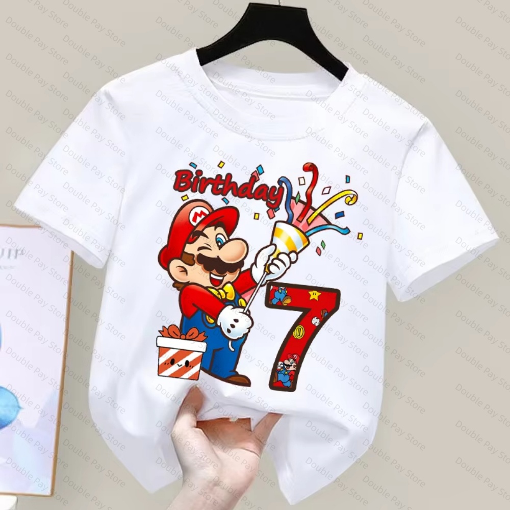 Kinder-Cartoon-Mario-Geburtsta – Summer Clothing Japan Bewertung und Preis