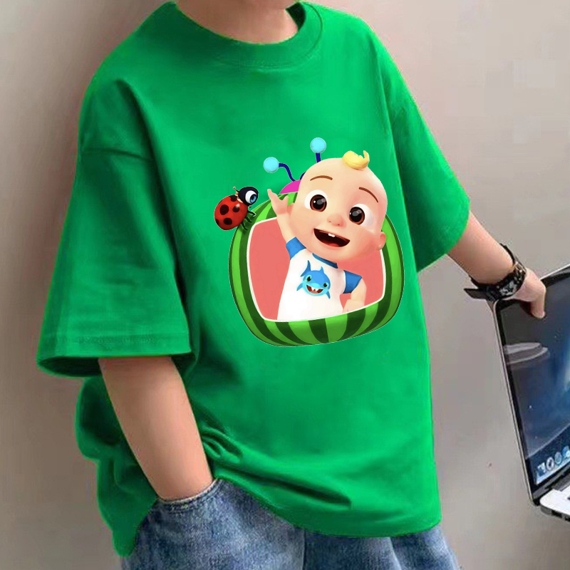 Cocomelons Baby T-Shirts Anime – Summer Clothing Girls Bewertung und Preis