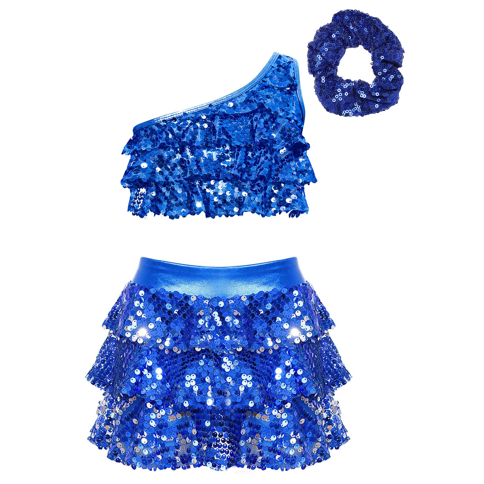 Kinder Mädchen Glänzende Paill – Summer Clothing Girls Bewertung und Preis